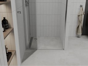 Mexen Roma drzwi prysznicowe uchylne 80 cm, transparent, chrom - 854-080-000-01-00