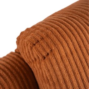 Rozkładany rudy masujący fotel  D9-S73