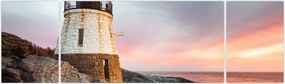 Obraz - Latarnia morska Castle Hill (170x50 cm)
