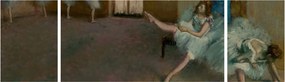 Obraz - Edgar Degas, Before the Ballet, reprodukcje (170x50 cm)