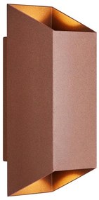 Nordlux - Kinkiet zewnętrzny NICO 2xGU10/35W/230V IP54 brązowy
