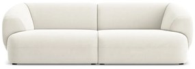 Biała aksamitna sofa 232 cm Moana – Makamii