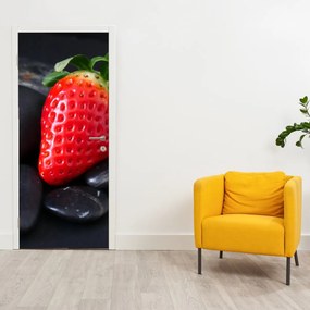 Fototapeta na drzwi - Truskawka (95x205cm)