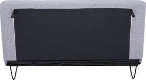 Szara rozkładana sofa ZENIA
