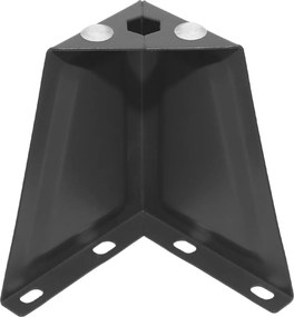 Nóżki do szafy, zestaw 4 szt. antracytowe