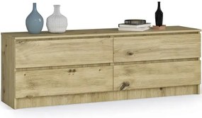 Minimalistyczna komoda do salonu dąb artisan H1-F49