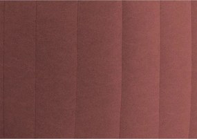 Pufa LAREN w kolorze burgundowym w tkaninie CASTEL 59