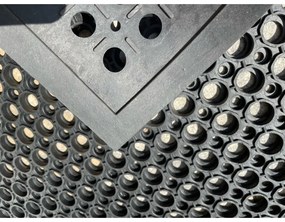 Wycieraczka Rubber z otworami, 60 x 90 cm, 60 x 90 cm
