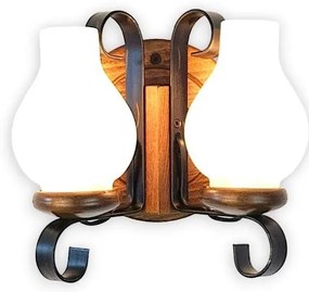 Brilagi - Kinkiet ROATA APLICA 2xE14/40W/230V buk/orzech