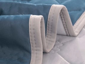 Chłodząca letnia kołdra ELARIA, ciemnoniebieska Rozmiar: 160 x 200 cm