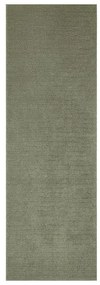 Ciemnozielony chodnik Mint Rugs Supersoft, 80x250 cm