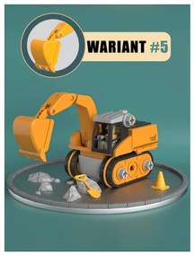 Woopie mega plac budowy 5w1 zestaw xxl do skręcania diy