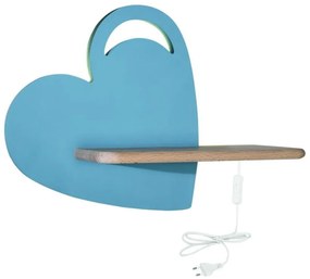 Niebieska lampa dziecięca Heart – Candellux Lighting