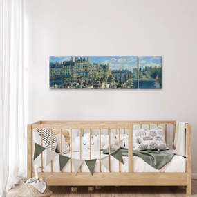 Obraz - Auguste Renoir, Pont Neuf, Paris, reprodukcje (170x50 cm)