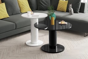 Okrągła ława do salonu Solo Mini 80 połysk