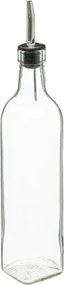 Butelki na olej i ocet w bambusowym stojaku GUSTO, 2x 480 ml