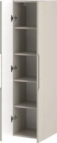 Wisząca szafka łazienkowa z półkami Aspen 10 cashmere