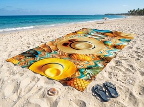 Szybkoschnący XXL ręcznik plażowy VACALIO kolorowy 150 x 210 cm, 100% mikrofibra