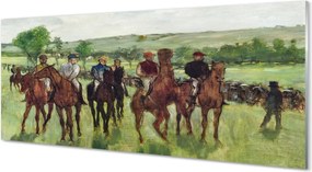 Panel nad Blat Kuchenny Jeźdźcy - Edgar Degas