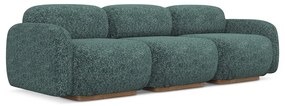 Turkusowa sofa modułowa 270 cm Ailani – Makamii