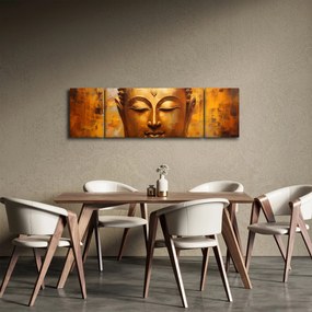 Obraz - Budda, obraz olejny (170x50 cm)