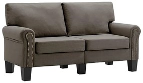 Luksusowa dwuosobowa sofa taupe - Alaia 2X