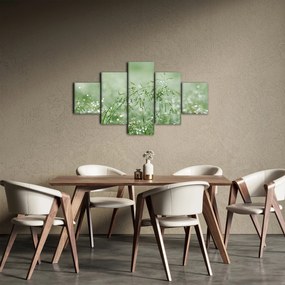 Obraz - Rosa na trawie (125x70 cm)