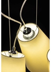 Kremowa lampa wisząca ø 46 cm Kasel – GTV
