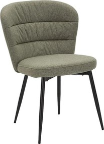 Zestaw krzeseł Lausanne Green 2 szt. cm 58X60.5X85