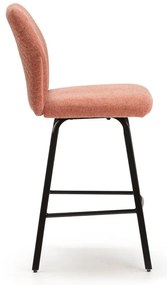 Łososiowe hokery zestaw 4 szt. 65 cm Bei – Marckeric