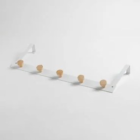 Wieszak Na Drzwi Z Żelaza Kinsale Biała - Sklum