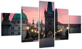 Obraz  - Na Moście Karola (125x70 cm)