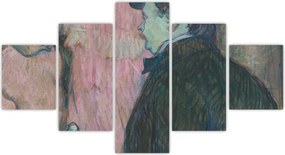 Obraz - Henri de Toulouse-Lautrec, Maxime Dethomas, reprodukcje (125x70 cm)