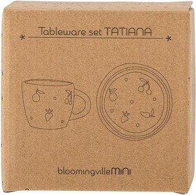 Kamionkowy zestaw naczyń dla dzieci 2 szt. Tatiana – Bloomingville Mini