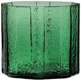 Szklany ręcznie wykonany wazon Emerald – Hübsch