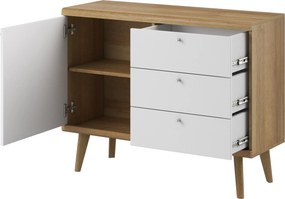 Komoda PRIMARIO 107 cm do Salonu Sypialni Dąb