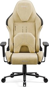 Fotel gamingowy materiałowy Diablo X-One Prime Normal Size, Broken Gold