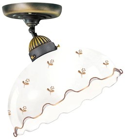 Kolarz 731.10.161-Przysufitowy żyrandol NONNA 1xE27/75W/230V śr. 30 cm, kształt kwiatu, różowe złoto