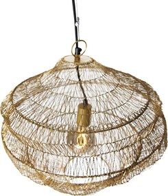 Orientalna lampa wisząca złota 45 cm x 40 cm - Vadi