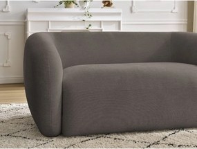Szarobrązowa sofa z tkaniny szenilowej 160 cm Celine – Bobochic Paris