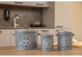 Stalowy pojemnik na żywność na ziemniaki Secret Du Potager – Esschert Design