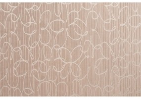 Beżowa zasłona 140x160 cm Florette – Mendola Fabrics