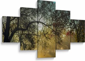 Obraz wschodu słońca (125x70 cm)