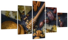 Obraz z suszonymi owocami (125x70 cm)