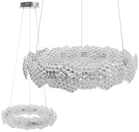 LAMPA WISZĄCA LED MS017-CP Chrom 57cm