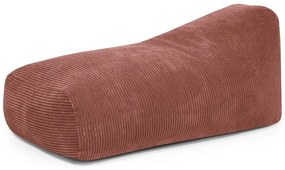 Ceglasty sztruksowy worek do siedzenia Snug 130 – SLOWDOWN