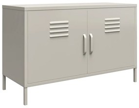 Kremowa metalowa szafka 100x64 cm Bradford – Støraa