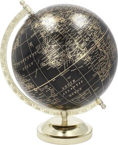 Dekoracja Globe Black 28 cm