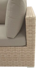 Zestaw rattanowy MALIBU dla 5 osób (cappuccino)