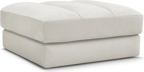 Beżowy aksamitny podnóżek Sierra – Bobochic Paris